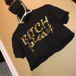 B!+CH PLEASE Half Shirt ! 🤚🏾